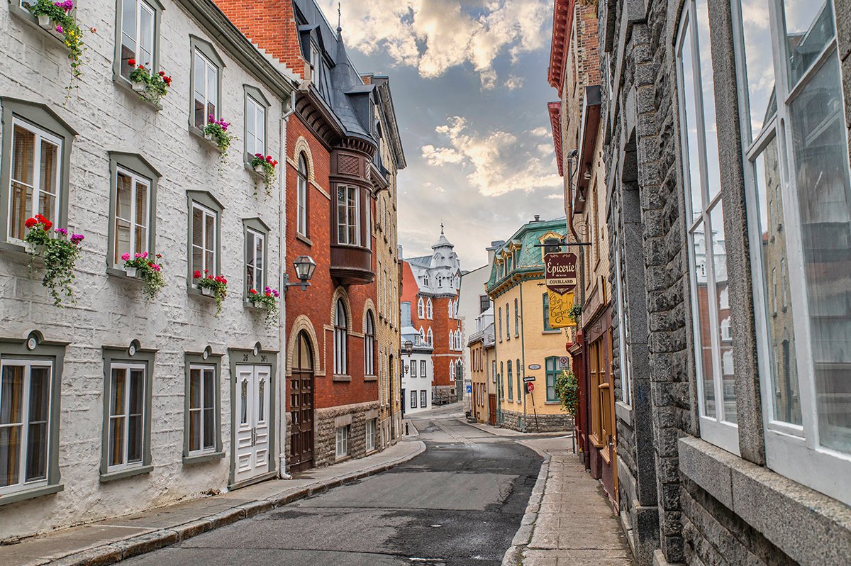 Rue Couillard dans le Vieux-Québec